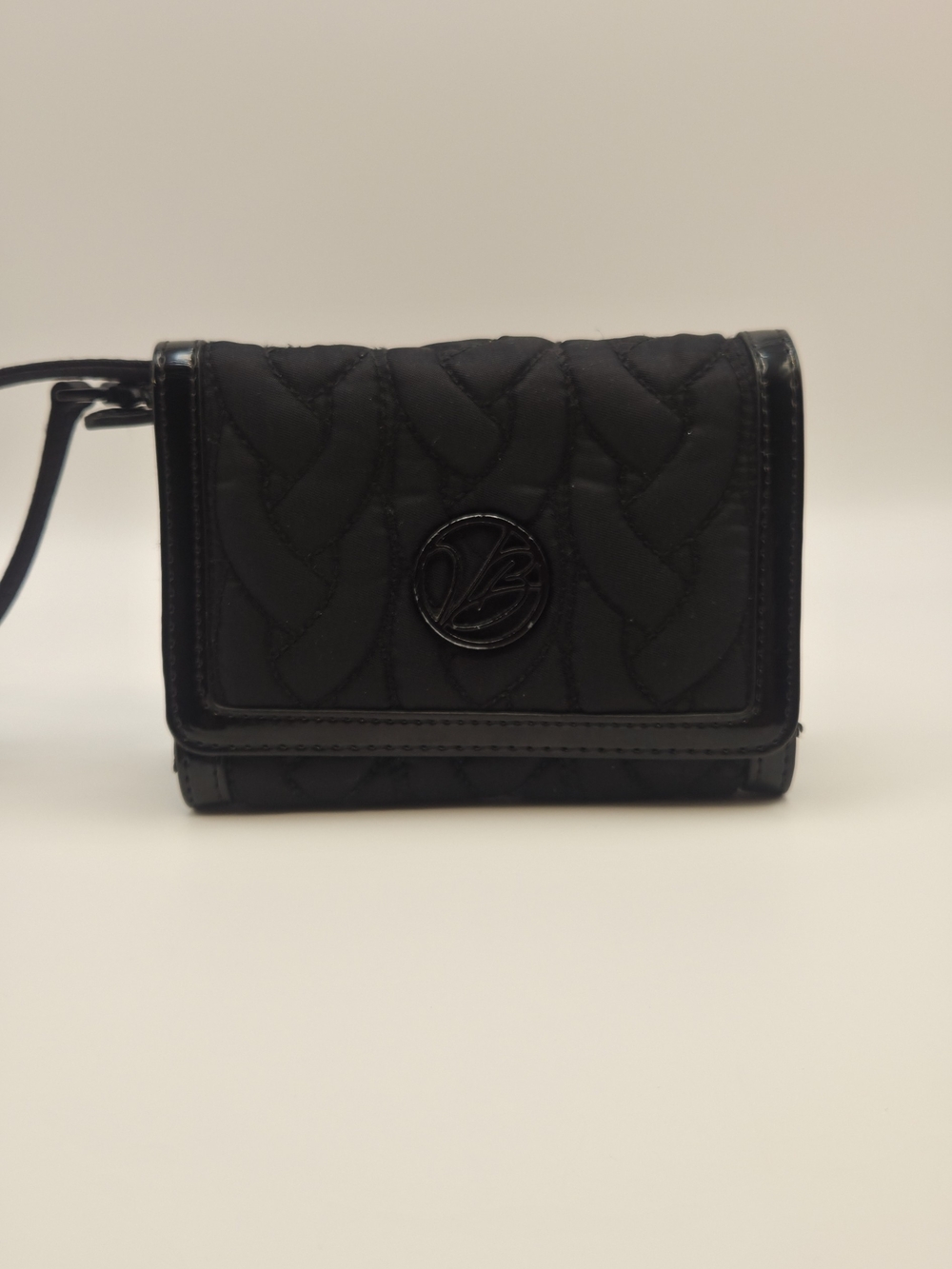 Vera Bradley Nylon Versatile Wallet with Patent Leather Trim - Picture 1 of 4